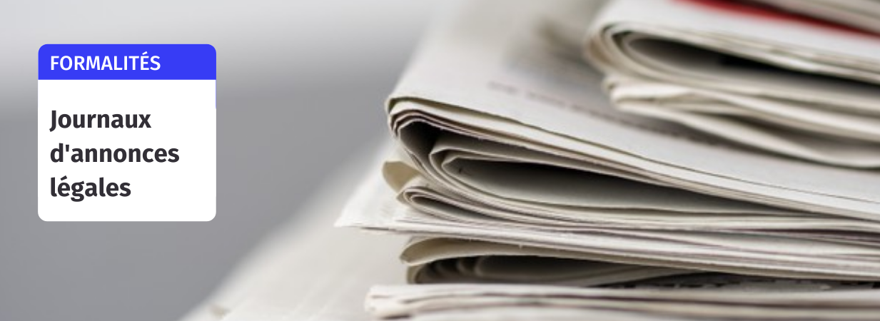 Journaux d'annonces légales