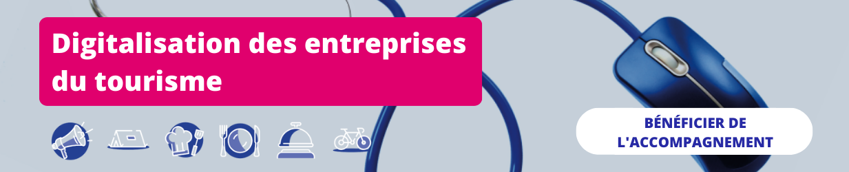 Digitalisation entreprises tourisme bannière