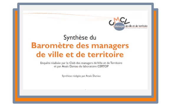synthèse du baromète des managers de ville et de territoire