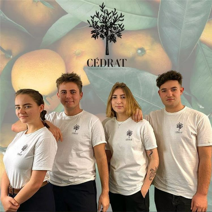 Equipe restaurant Cedrat