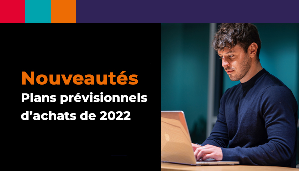 Plans d'achats 2022
