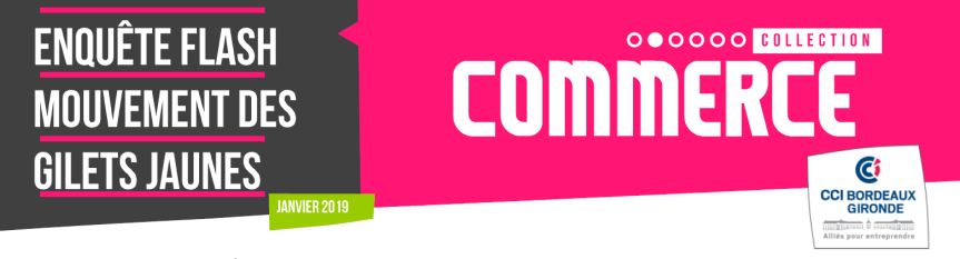 impact gilets jaunes commerces gironde