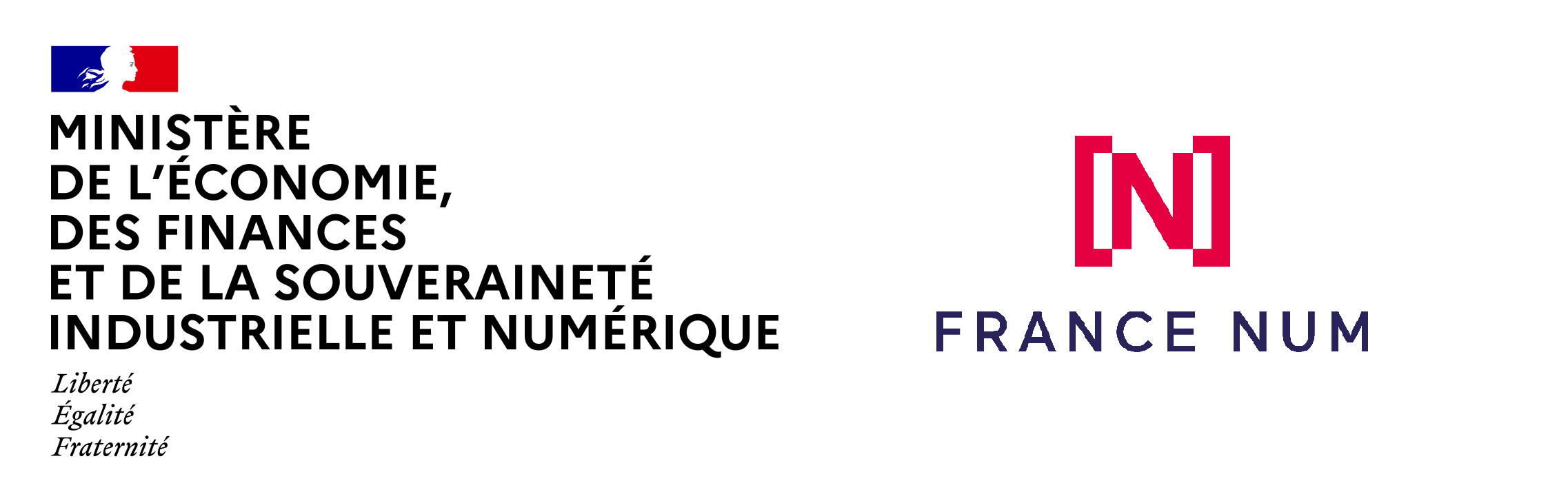 logo MEFSIN et FranceNum