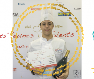Angel CHANTAL lauréat Jeunes talents maitres restaurateurs 2020