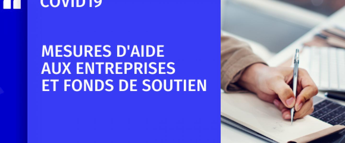 Mesures d'aide aux entreprises covid 19