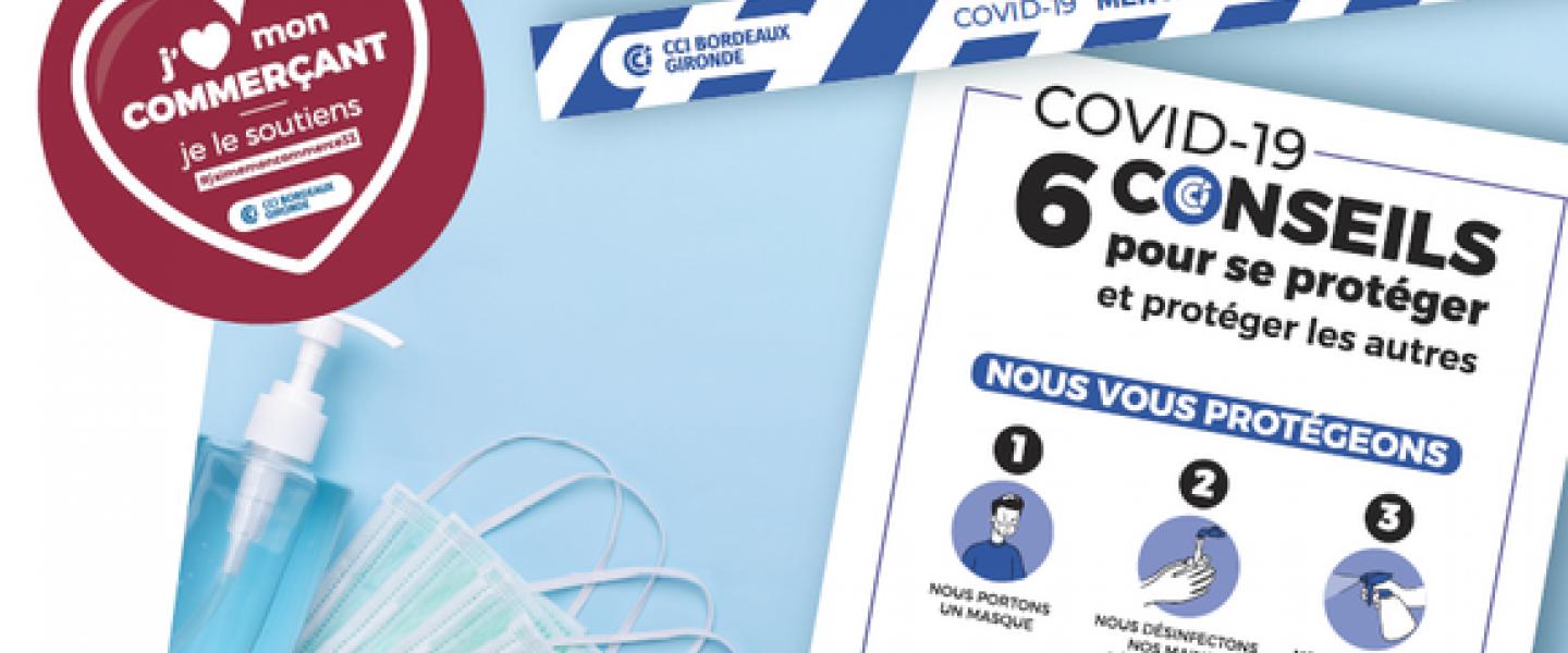 kits de reprise d'activité commerçants CCI Bordeaux Gironde