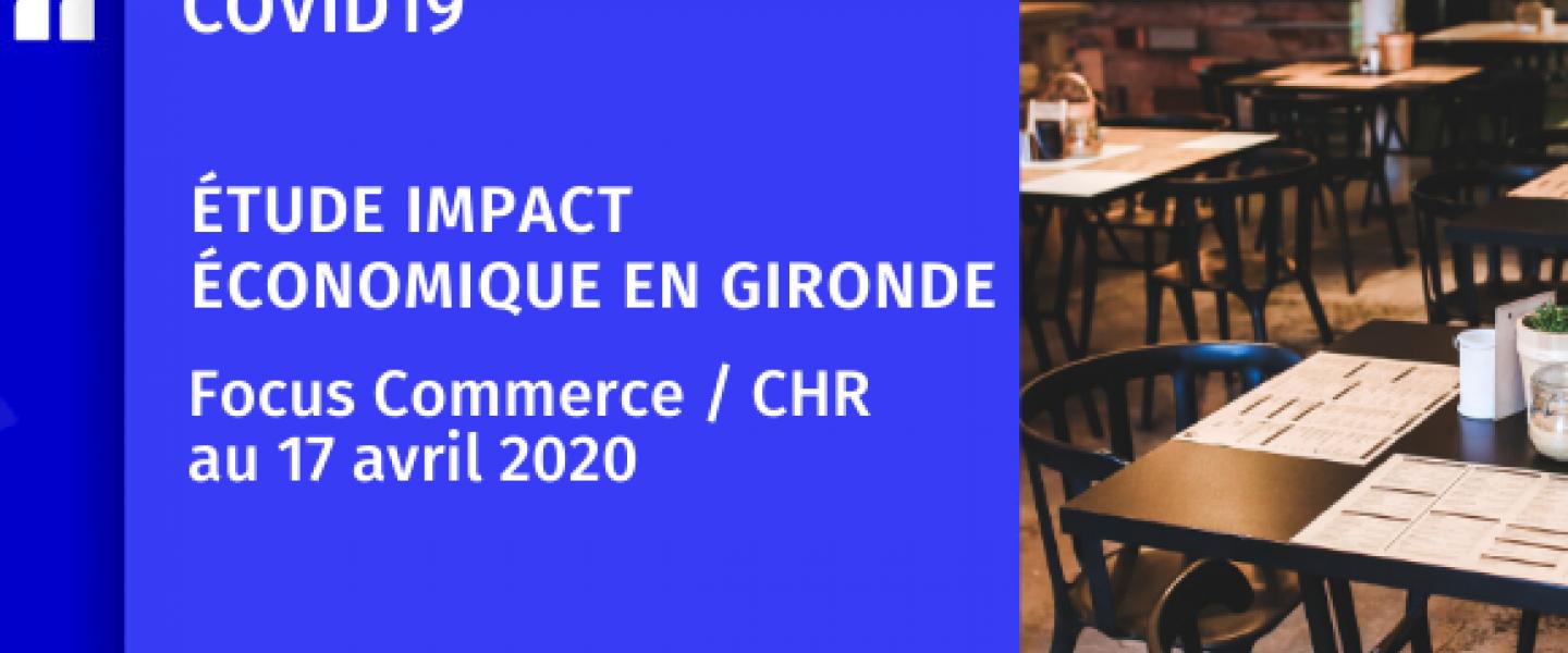 Etude impact économique gironde covid 19