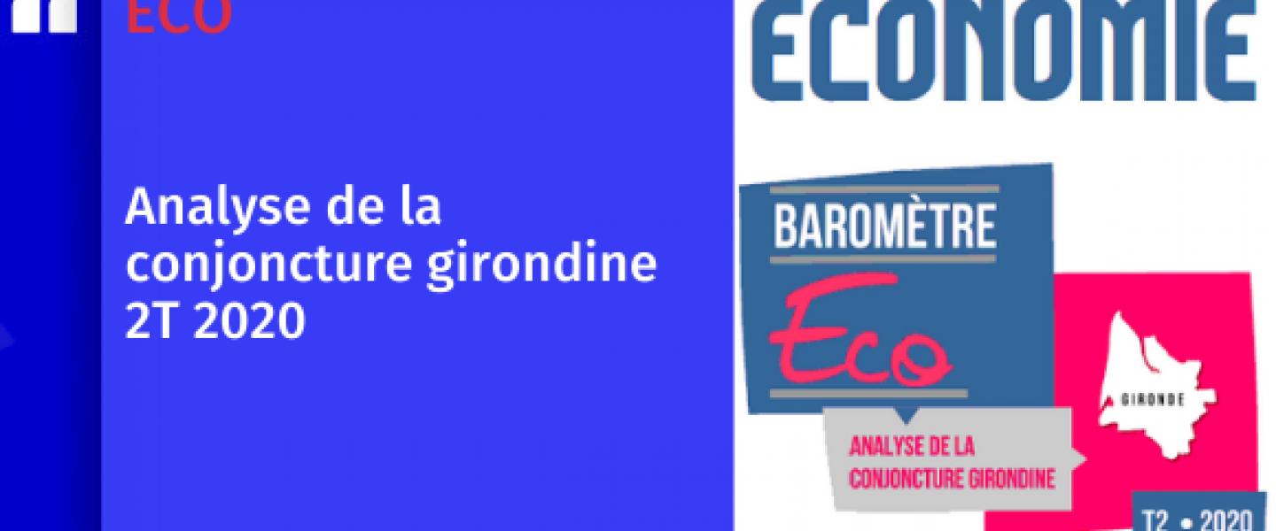 COVID19 - conjoncture éco 2T2020