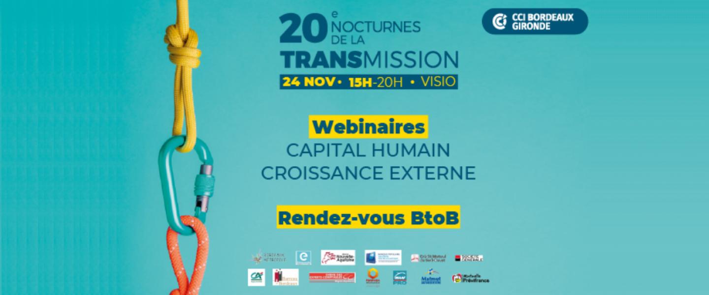 nocturnes de la transmission CCI Bordeaux Gironde