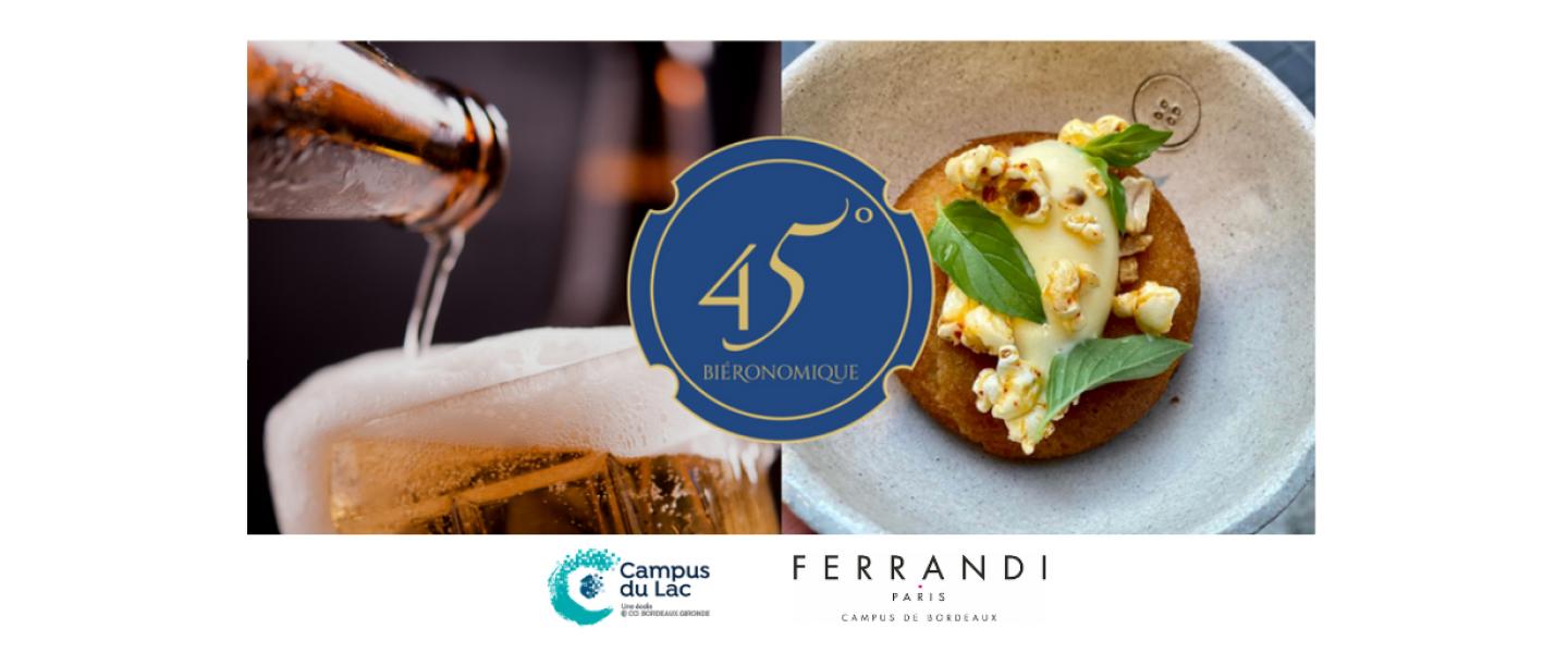 45° restaurant éphémère Ferrandi Paris Campus du Lac Bordeaux