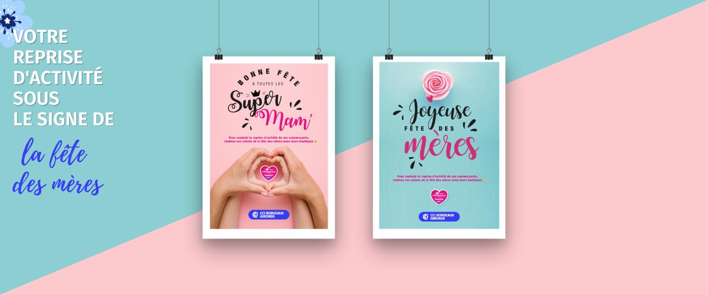 affiches fête des mères