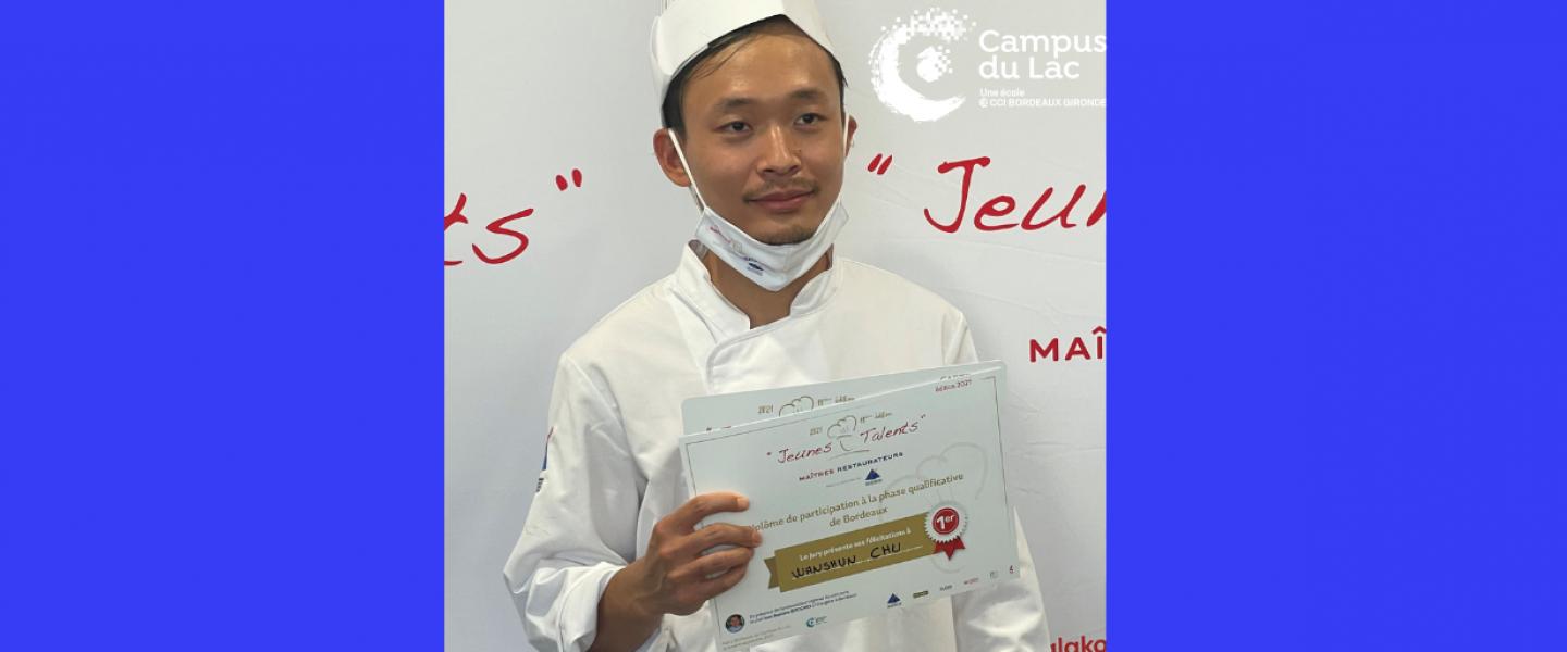 Wanshun, jeune talent Maitres Restaurateurs - Campus du Lac Bordeaux