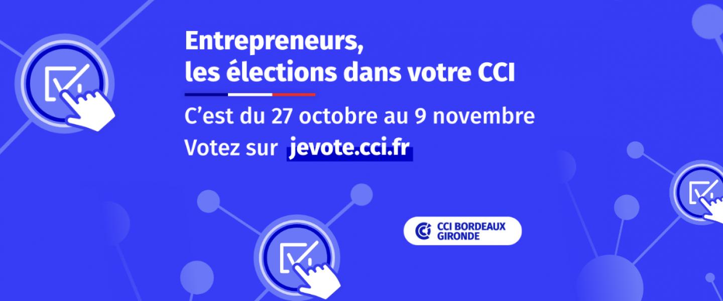 Elections CCI 2021 : jevote.cci.fr
