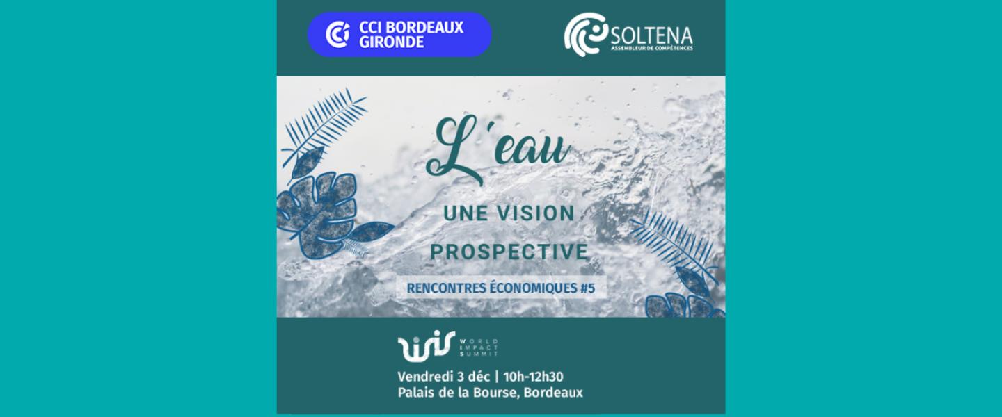 l'eau au coeur de la 5ème rencontre de la croissance verte