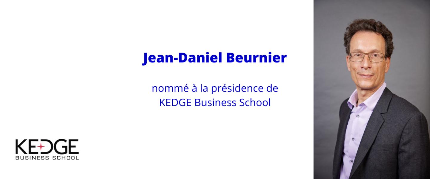 kedge business school nouvelle présidence