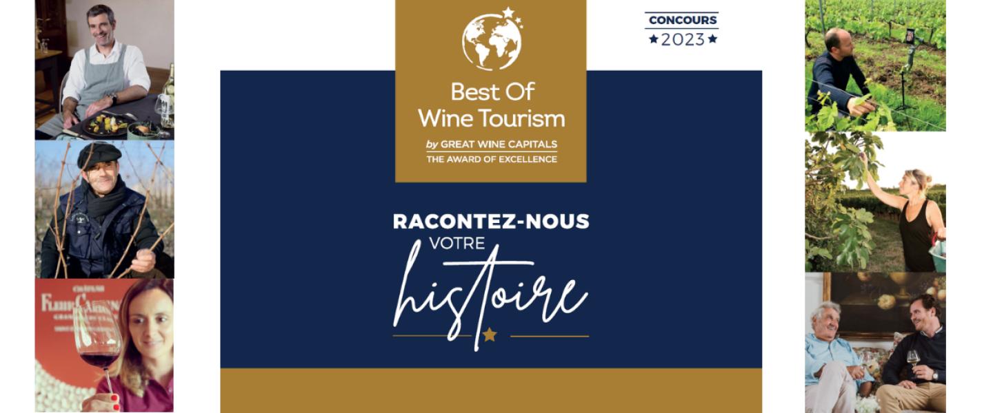 lancement concours best of wine tourism 2023